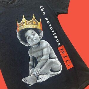 Biggie Smalls rap style t shirt